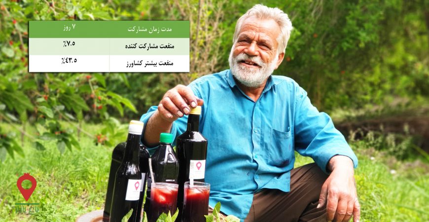 شربت توت سیاه رستم