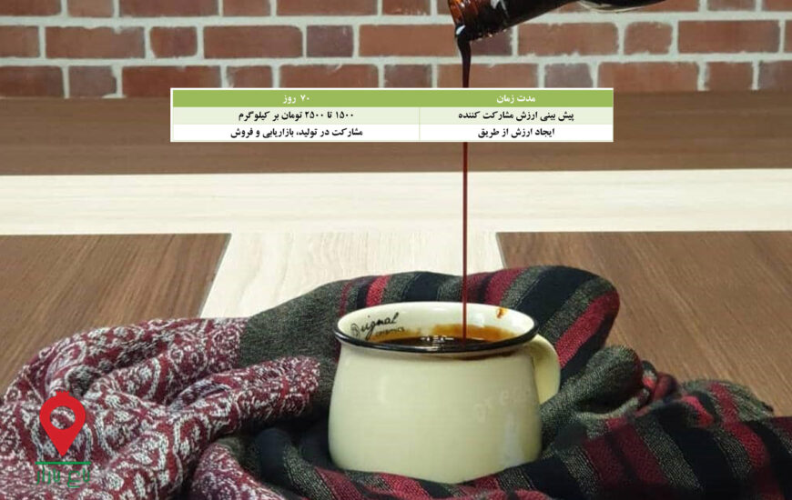 باغ بازار مشارکتی شیره خرما