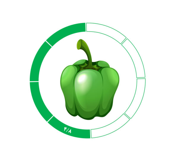 فلفل دلمه 4/8 فلفل دلمه 4/8