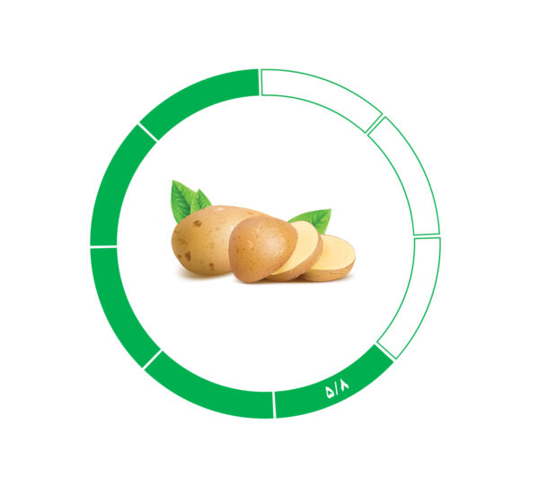 سیب زمینی 5/8 سیب زمینی 5/8