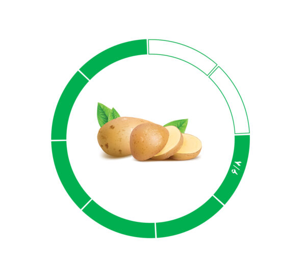سیب زمینی 6/8 سیب زمینی 6/8