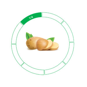 سیب زمینی صادراتی 1/8