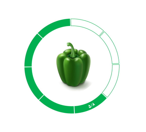 فلفل دلمه 5/8 فلفل دلمه 5/8