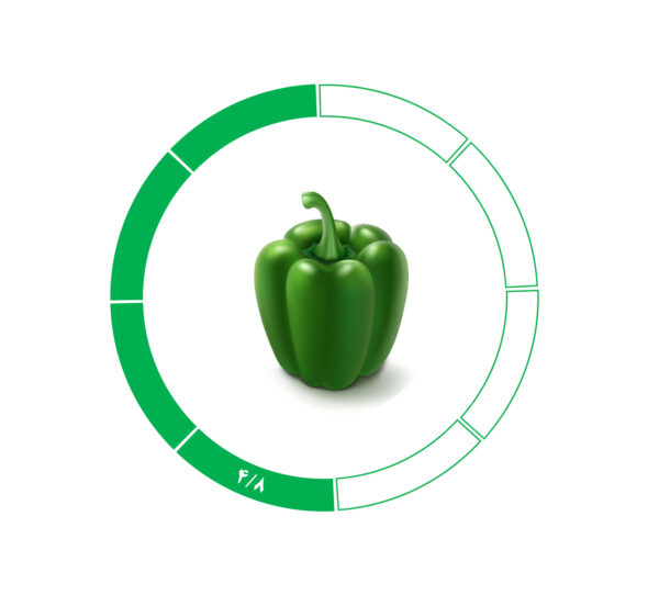 فلفل دلمه 4/8