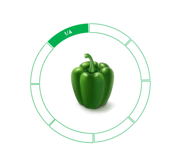 sweetpepper.1-8 فلفل دلمه 1/8